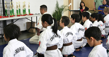 Enshin Karate San Francisco training